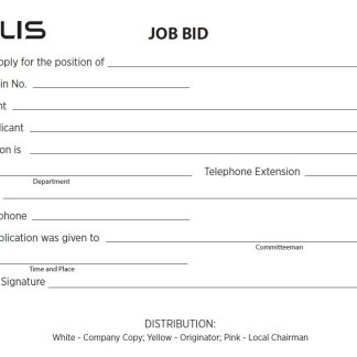 Job Bid