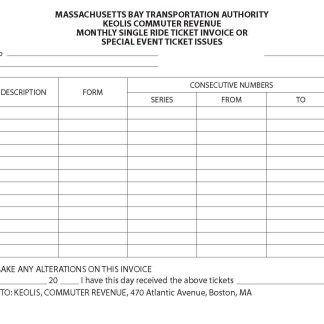 2662 Single Ride Ticket (New)