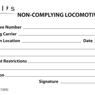 Non-Complying Locomotive