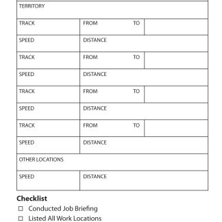 2999 Individual Train Detection Statement