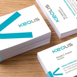 Keolis Commuter Services Business Card