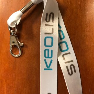 White Lanyards (New Logo)