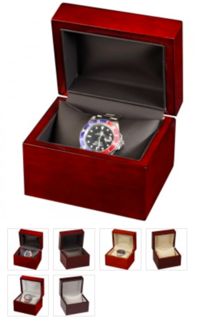 Watch Box (with Logo Plate)