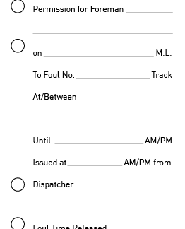 Foul Time Booklet (KCS 411)